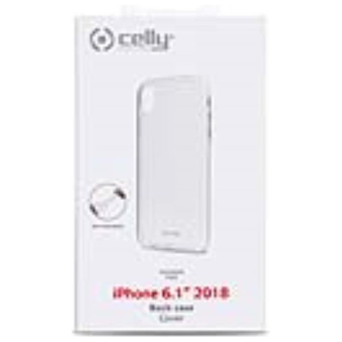 Celly Tpu Cover per iPhone Xr Trasparente