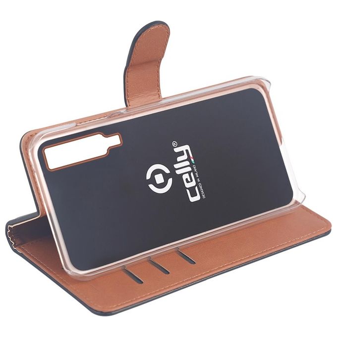 Celly Wally Case per Samsung Galaxy A7 Nero