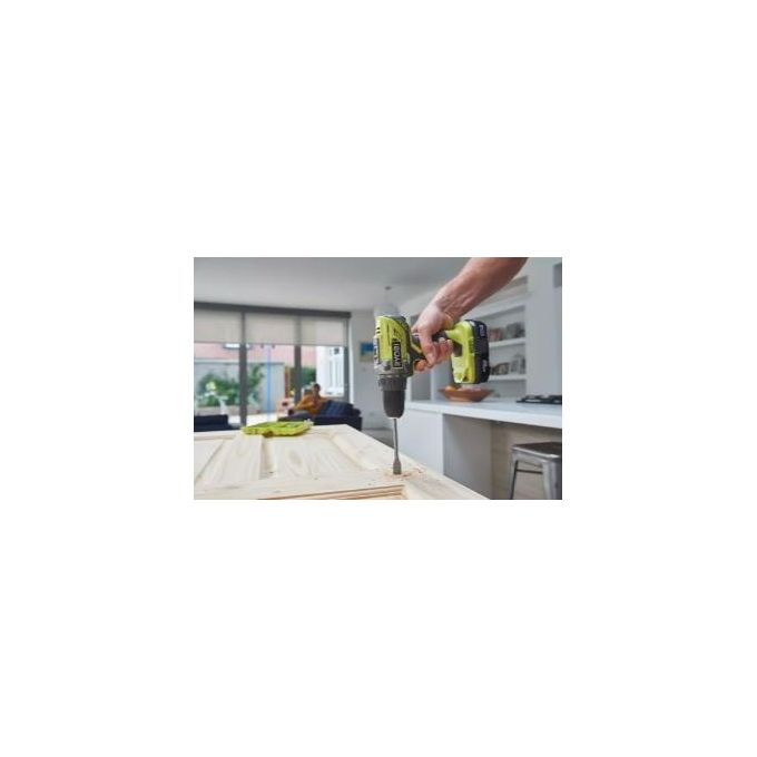 Ryobi R18DD3-0 ONE+ Trapano Avvitatore a Batteria 18V 50 Nm 2 Velocita' Mandrino Autoserrante 13 mm con Luce LED