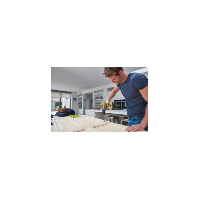 Ryobi R18DD3-0 ONE+ Trapano Avvitatore a Batteria 18V 50 Nm 2 Velocita' Mandrino Autoserrante 13 mm con Luce LED