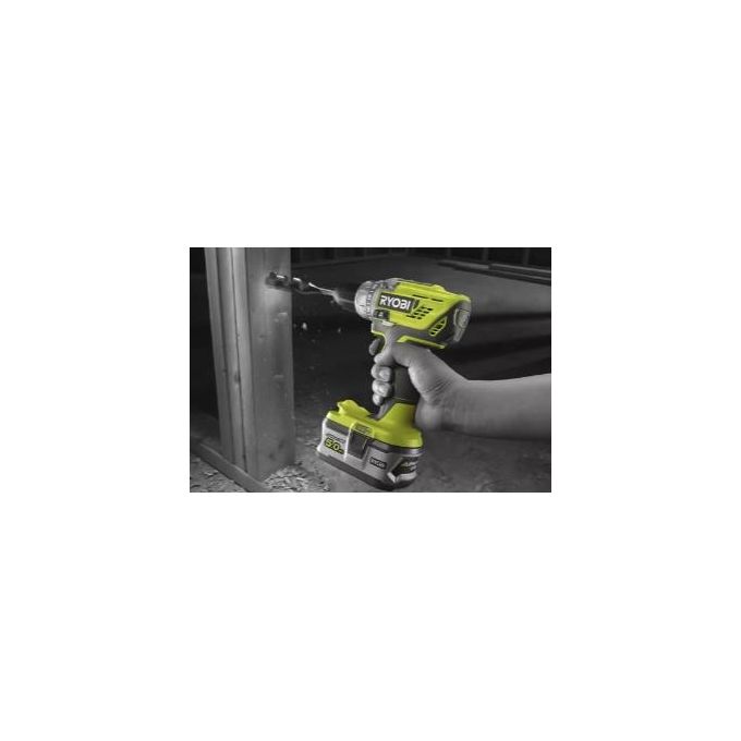 Ryobi R18DD3-0 ONE+ Trapano Avvitatore a Batteria 18V 50 Nm 2 Velocita' Mandrino Autoserrante 13 mm con Luce LED