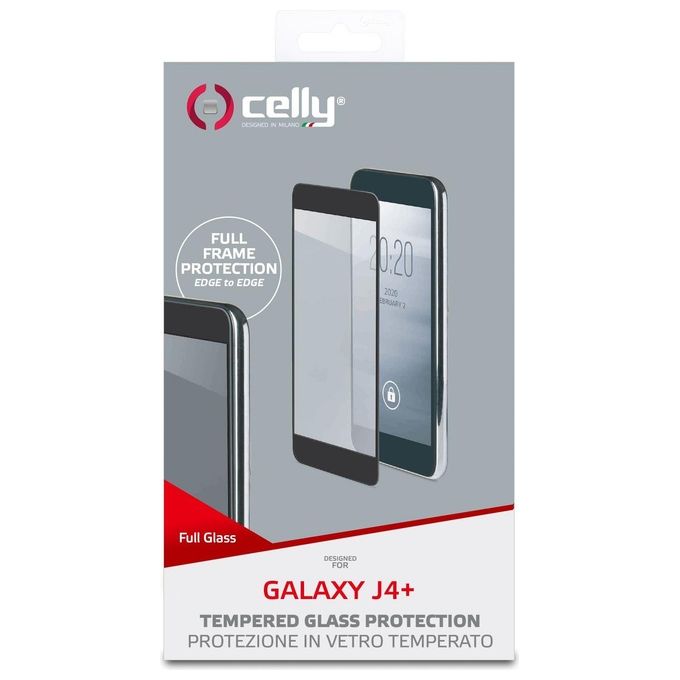 Celly Proteggi Schermo Full Glass per Samsung J4+