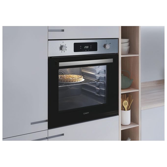 Candy FMCIDC X605-CA Idea Forno da incasso Elettrico Ventilato 65 L Classe A+ Grill Cottura a Vapore 8 Programmi (60x60x60 cm) colore Inox
