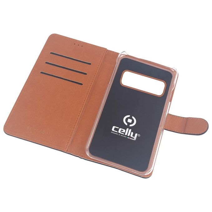Celly Wally Case per Samsung Galaxy S10 Plus Nero