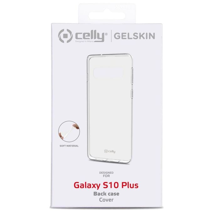 Celly Gel Skin Tpu Cover per Samsung Galaxy S10 Plus