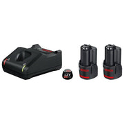 Bosch KIT_ di Avviamento a Batteria 12 Volt-2 Batterie 3,0Ah e Caricatore GAL12V-40