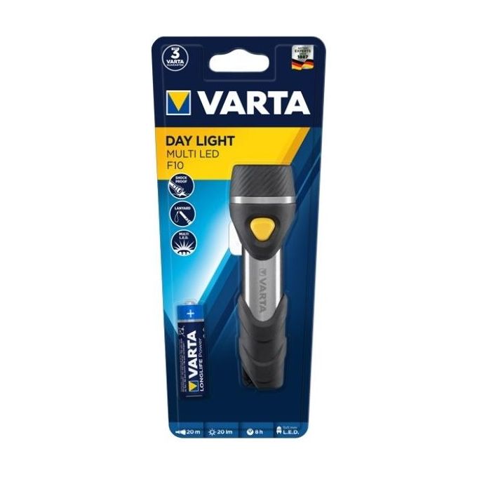 Varta Day Light Multi Led F10 Torcia con 5x5mm Leds
