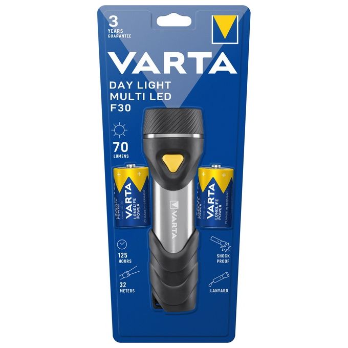 Varta Day Light Multi Led F30 Torcia con 14x5mm Leds