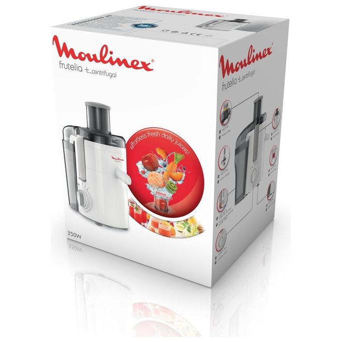 Moulinex JU370110 Frutelia Plus centrifuga  2 Velocita' 350W Bianco