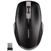 Cherry MW 2310 2.0 – Mouse Wireless Ottico, 6 tasti, 2400 DPI, 3 livelli DPI, nano ricevitore USB, colore Nero