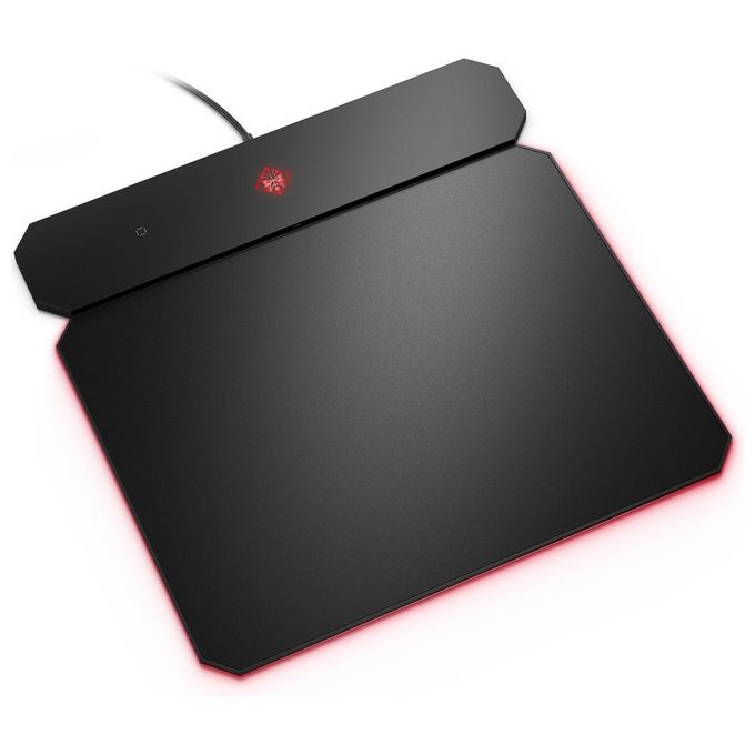 HP OMEN by Outpost Mousepad Mouse con Ricarica Qi Wireless Integrata e Indipendente