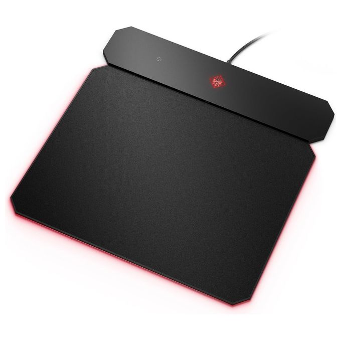HP OMEN by Outpost Mousepad Mouse con Ricarica Qi Wireless Integrata e Indipendente
