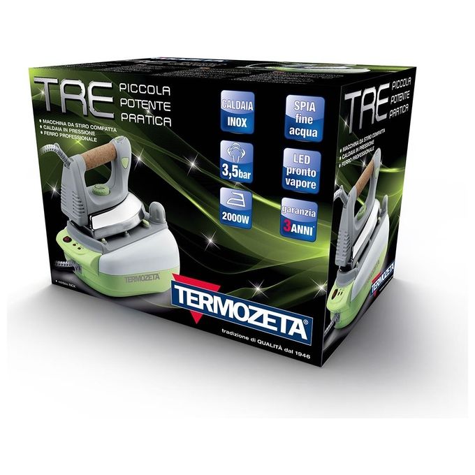 Termozeta 74347M Ferro da Stiro con Caldaia 2000W Giallo