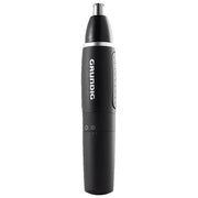 Grundig MT 3810 Set di Rifiniture per Capelli Nero-Argento