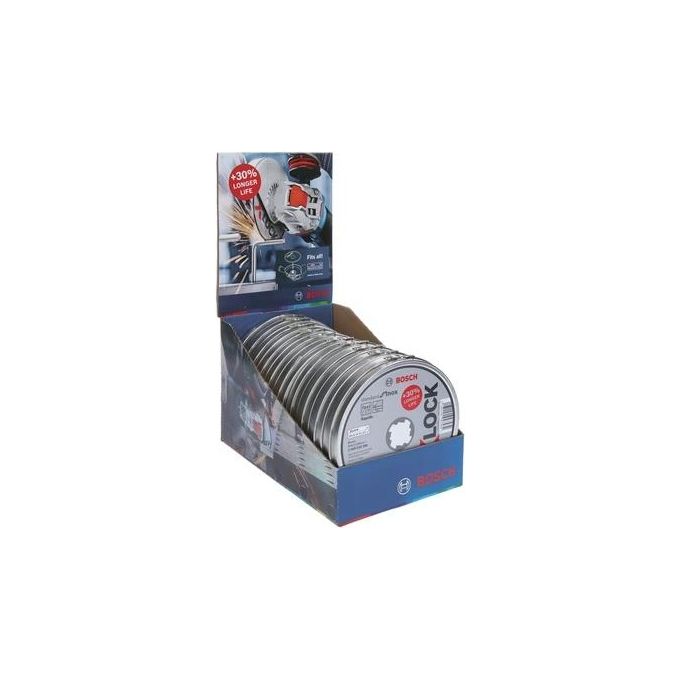Bosch X-Lock Mola Da Taglio Dritta Standard Set Inox 10X115X1Mm