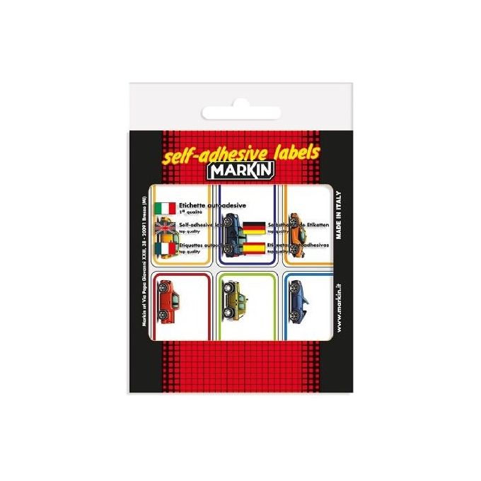 Koh-i-Noor Confezione 10x30 Etichette 70x37mm 4 Decorazioni