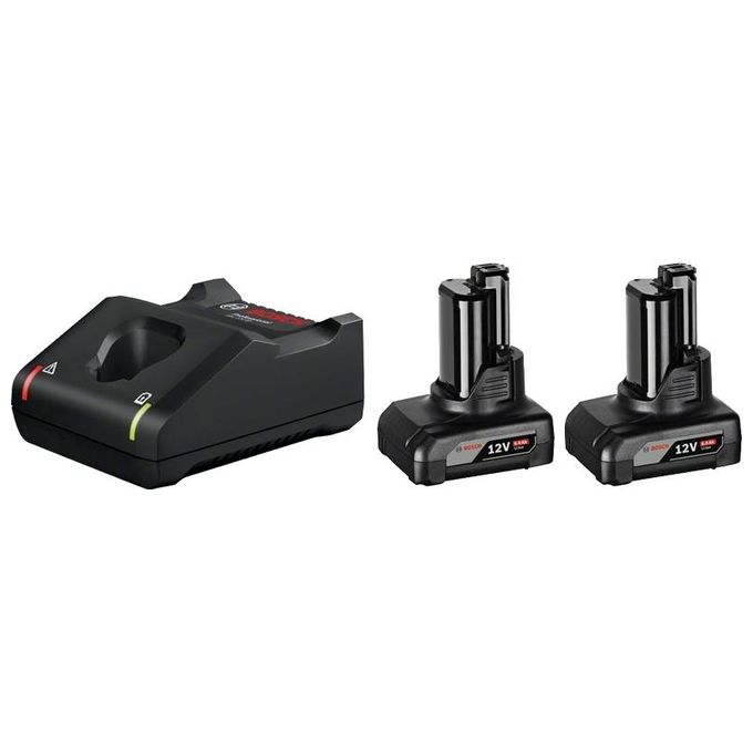 Bosch Starter Set 2x GBA 12V 6.0Ah e GAL 12V-40 Caricatore