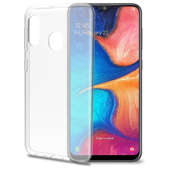 Celly Tpu Cover Gel Skin per Samsung Galaxy A20