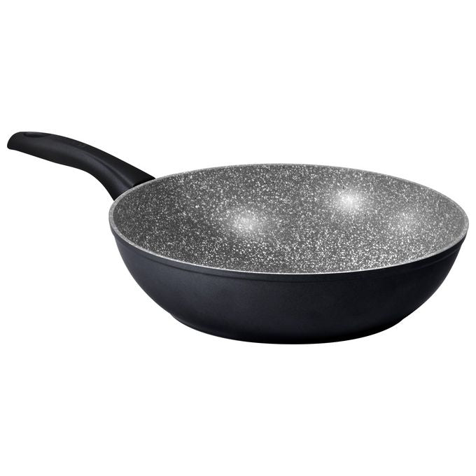 Aeternum Black Pearl Induction Wok Saltapasta 28cm Adatto all'Induzione Alluminio