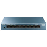 Tp-Link LS108G Switch di Rete Non Gestito Gigabit Ethernet 10-100-1000 Blu