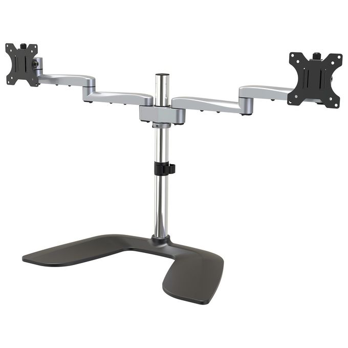 StarTech.com Supporto Doppio Monitor Snodabile Acciaio e Alluminio