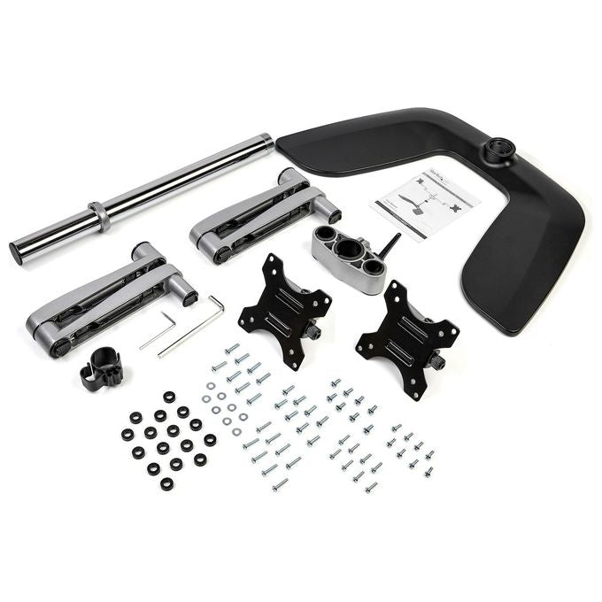 StarTech.com Supporto Doppio Monitor Snodabile Acciaio e Alluminio