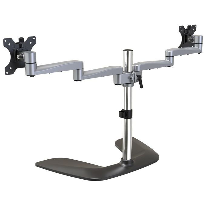 StarTech.com Supporto Doppio Monitor Snodabile Acciaio e Alluminio