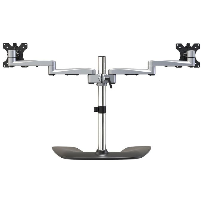 StarTech.com Supporto Doppio Monitor Snodabile Acciaio e Alluminio