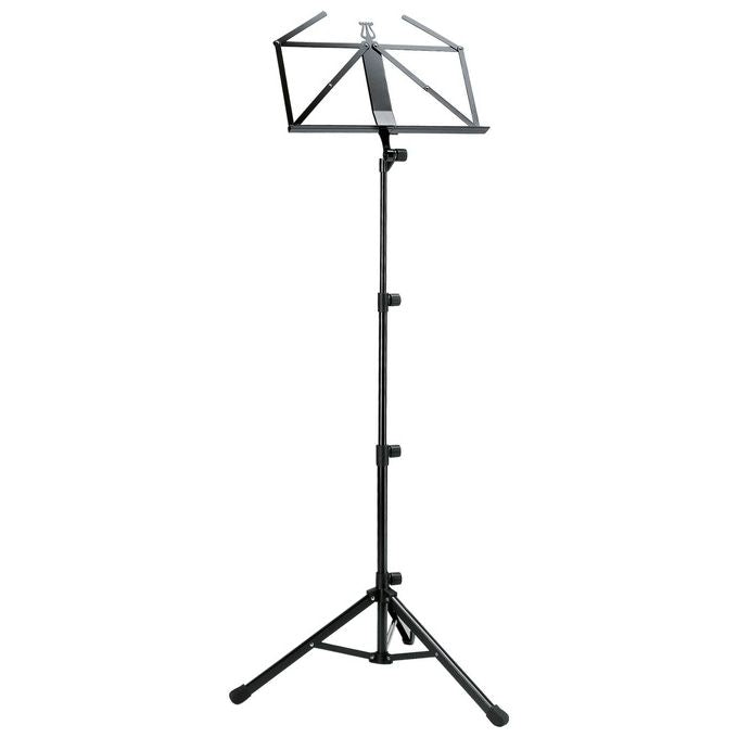 König and Meyer 10810-000-55 Leggio per Spartiti Regolabile in Altezza da 720 a 1520 mm Pieghevole in Acciaio colore Nero