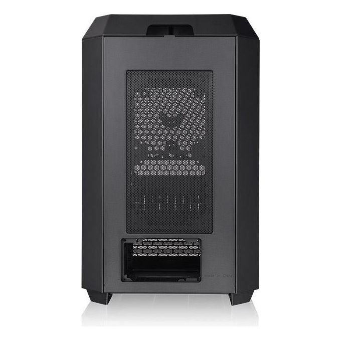 Thermaltake CA-1Y4-00S1WN-00 The Tower 300 Case PC Micro Tower con supporto micro ATX Mini-ITX vetro temperato 2 ventole 140 mm preinstallate colore Nero
