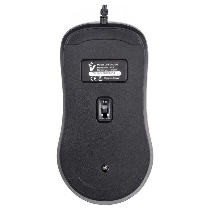 Vultech MOU-978 Mouse Usb Ottico 1200 DPI Mano Destra