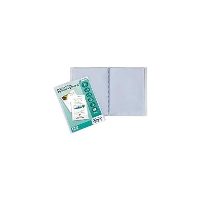 Favorit Portalistino Personalizzabile con 90 Buste 22x30cm Trasparente