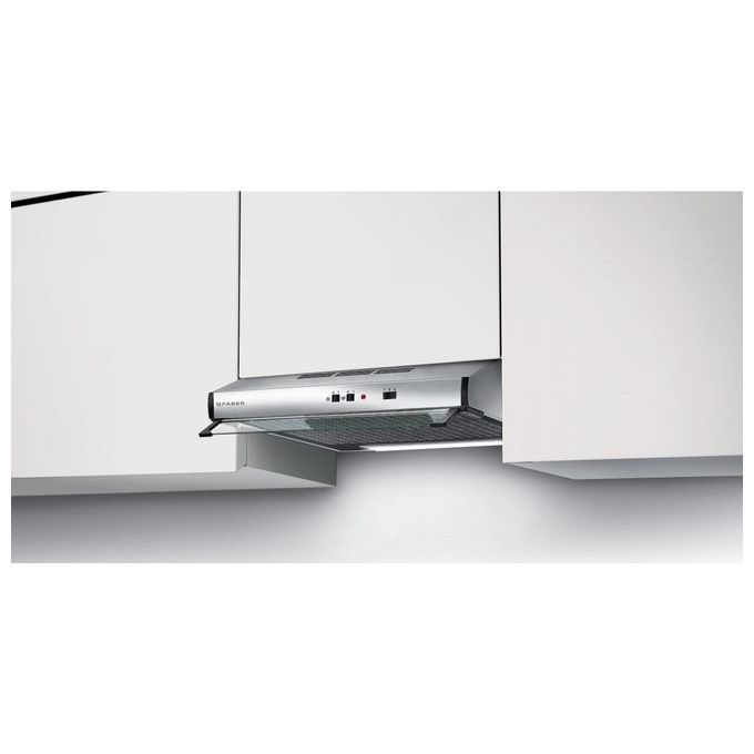 Faber TCH05 SS16A 741 Cappa Incassato Aspirante Classe Energetica D Sottopensile 3 velocita' Portata 285m³-h Acciaio Inossidabile 300.0557.494