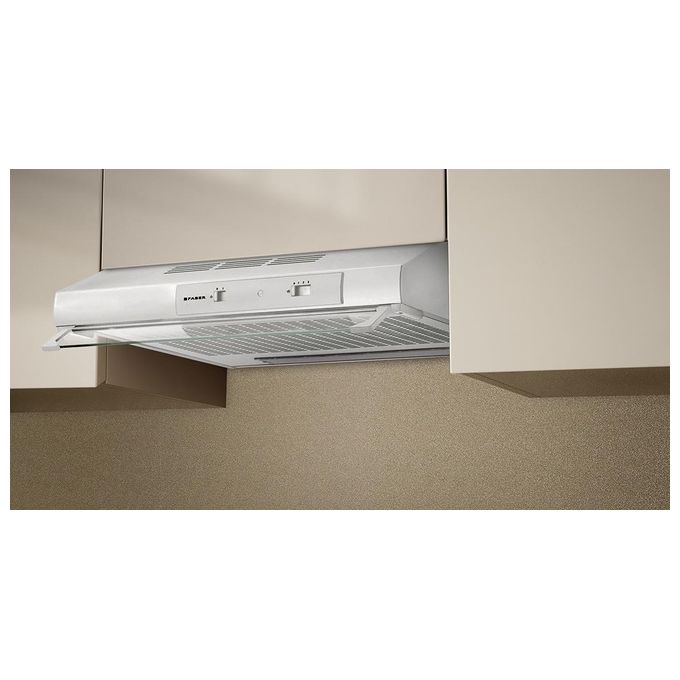 Faber TCH04 PLUS WH16A 741 Cappa da Incasso Sottopensile 60 cm Classe energetica D Bianco 300.0557.487