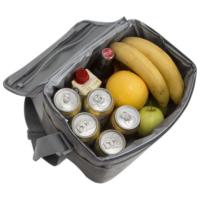 Rivacase Borsa Termica in Poliestere Grigio 11 Litri