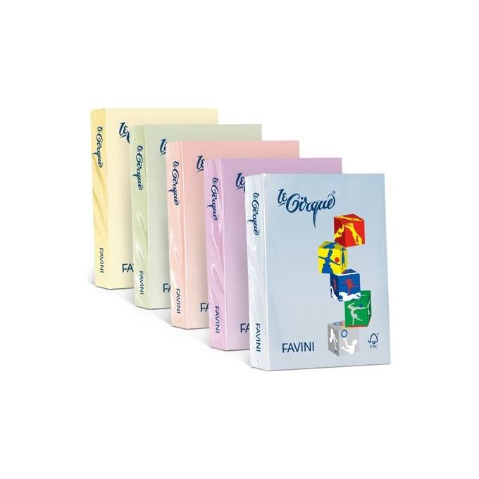 Cartotecnica Favini Le Cirque 160 Verde 107 A4 250 Fogli