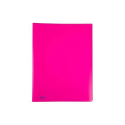 Favorit Portalistino Neon con 40 Buste Formato Interno 22X30cm Fucsia Fluo