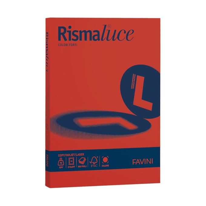 Cartotecnica Favini 50 Fogli 200 Scarlatto 61 A4