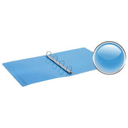 Favorit Raccoglitore ad Anelli Polipropilene Lumina 22x30cm 4 Tondi Diametro 30mm Azzurro