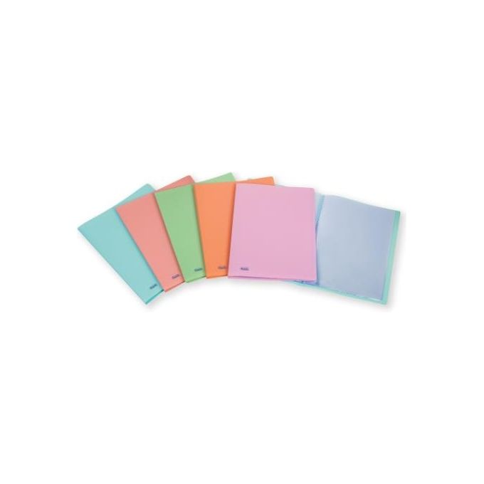 Favorit Porta Listino Pastello 60 Buste 22x30cm Assortito