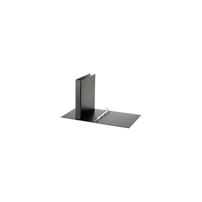 Favorit Raccoglitori Europa 22x30cm In Naturene(polipropilene) Nero Con Anima In Cartone 4 Anelli Tondi 30mm