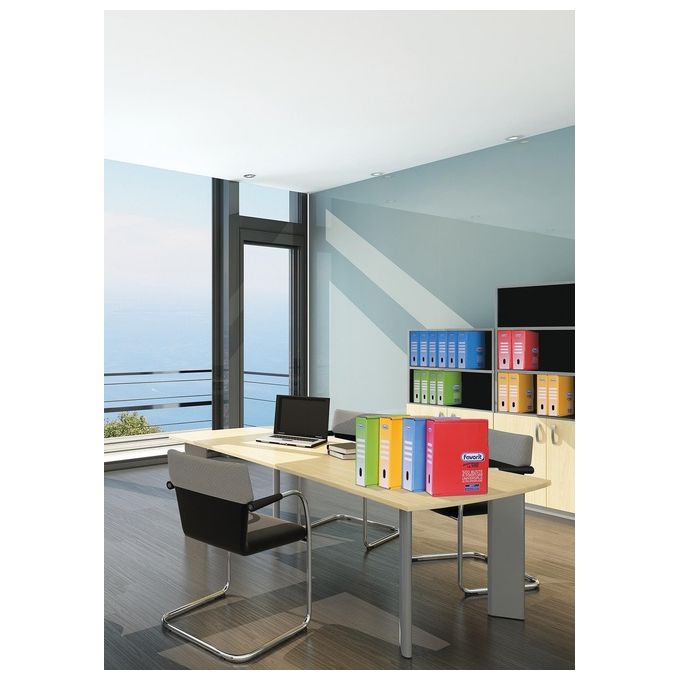 Favorit Confezione 500 Buste a Foratura Universale Basso Spessore Formato 22x30cm Finitura Buccia D'Arancia