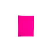 Favorit Portalistino Neon con 20 Buste Formato Interno 22x30cm Fucsia Fluo