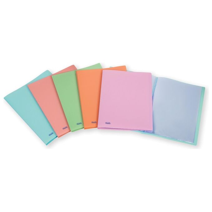 Favorit Porta Listino Pastello 40 Buste 22x30cm Assortito