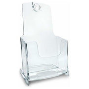 Arda 70A61 Portadepliant Modulare per Banco o Parete in Plastica Trasparente Formato 1-3 A3