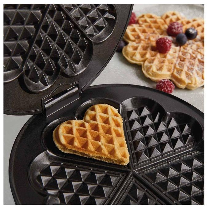 Cloer Macchina per Waffel in Acciaio Inox