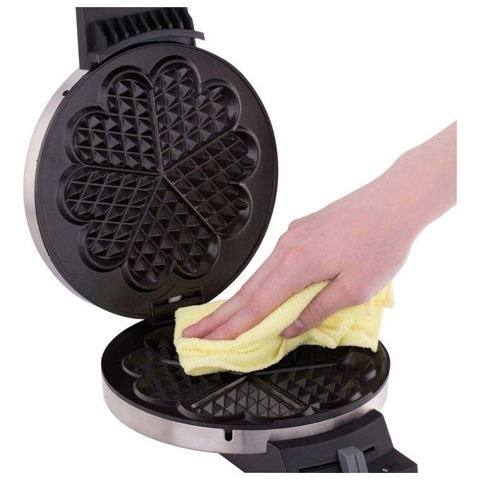 Cloer Macchina per Waffel in Acciaio Inox