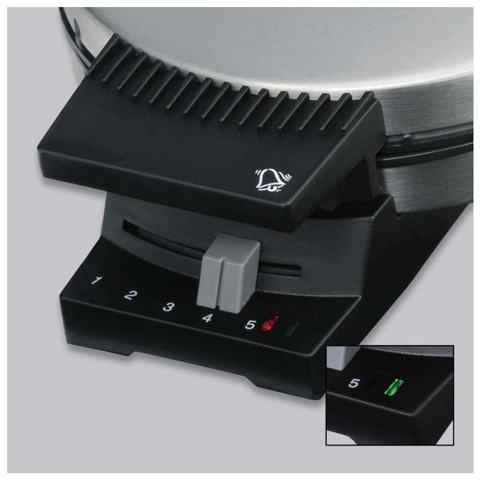 Cloer Macchina per Waffel in Acciaio Inox