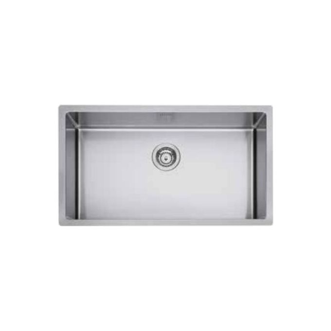 Apell LNR74FSFR Serie Radius R12 Lavello Acciaio Inox spazzolato da incasso 1 Vasca 73x43cm