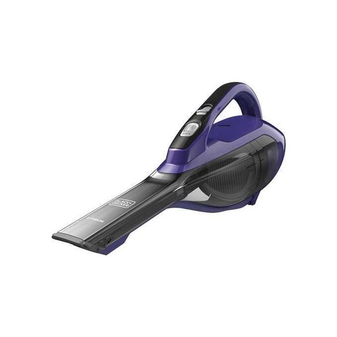 Black+Decker DVA325PJP7 Aspiratore Portatile senza Sacchetto Capacita' 0,5 L Tecnologia Litio 10,8 V 27Wh con Accessori
